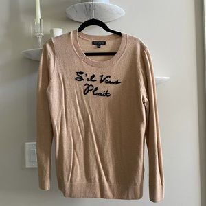 Banana Republic “S’il Vous Plait” Sweater